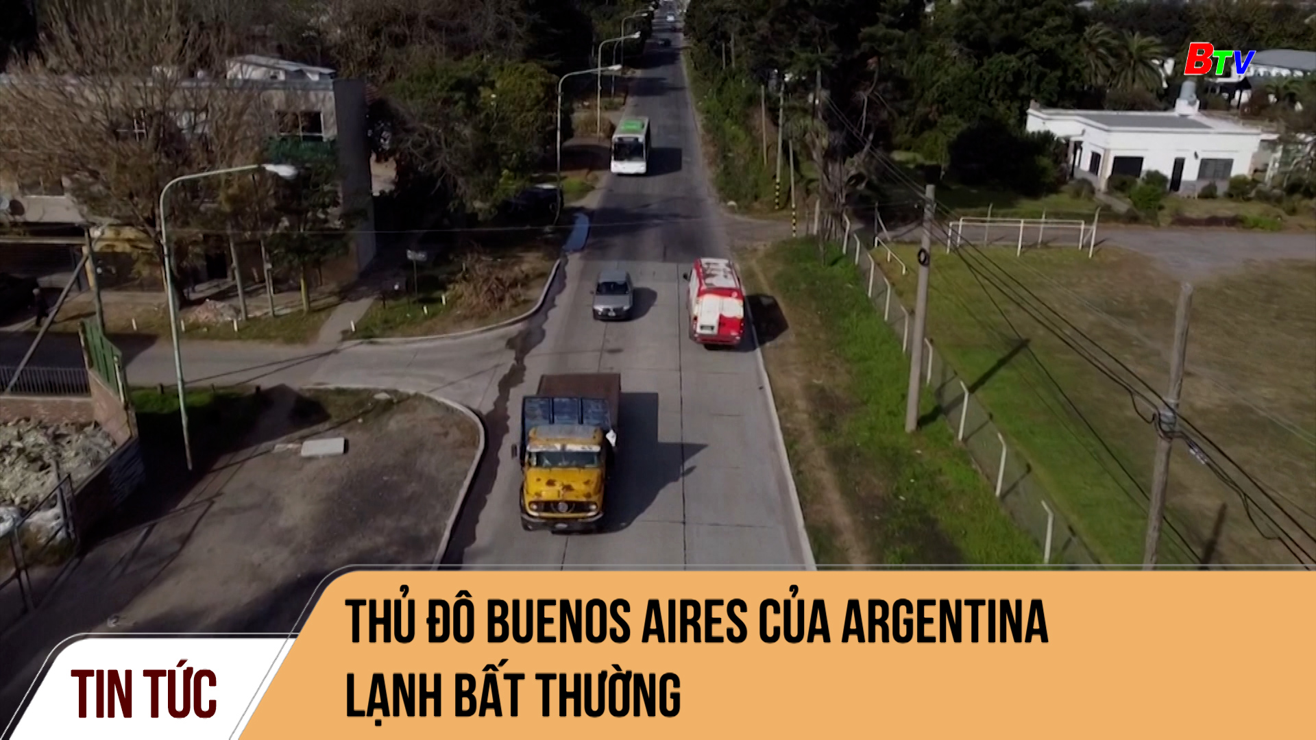 Thủ đô Buenos Aires của Argentina lạnh bất thường